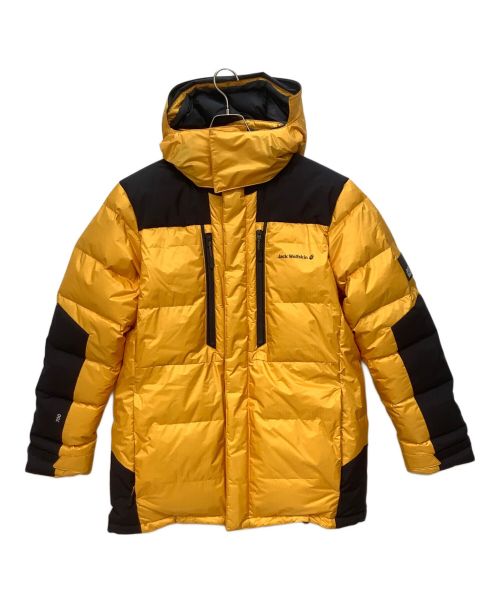 Jack Wolfskin（ジャック ウルフスキン）Jack Wolfskin (ジャック ウルフスキン) ダウンジャケット イエロー サイズ:XLの古着・服飾アイテム