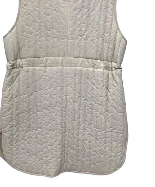 green label relaxing（グリーンレーベルリラクシング）green label relaxing (グリーンレーベルリラクシング) キルティングベスト アイボリー サイズ:Freeの古着・服飾アイテム
