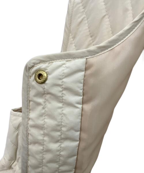 green label relaxing（グリーンレーベルリラクシング）green label relaxing (グリーンレーベルリラクシング) キルティングベスト アイボリー サイズ:Freeの古着・服飾アイテム