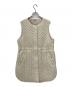 green label relaxing（グリーンレーベルリラクシング）の古着「キルティングベスト」｜アイボリー