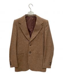 ADJUSTABLE COSTUME（アジャスタブルコスチューム）の古着「ウールジャケット」｜ブラウン