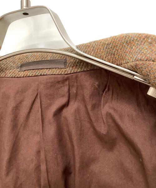 ADJUSTABLE COSTUME（アジャスタブルコスチューム）ADJUSTABLE COSTUME (アジャスタブルコスチューム) ウールジャケット ブラウン サイズ:36の古着・服飾アイテム