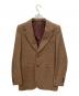 ADJUSTABLE COSTUME（アジャスタブルコスチューム）の古着「ウールジャケット」｜ブラウン