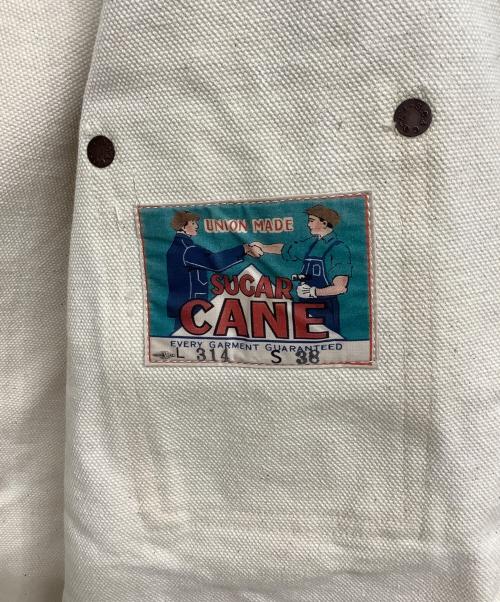 SUGAR CANE（シュガーケーン）SUGAR CANE (シュガーケーン) コットンキャンバスワークジャケット アイボリー サイズ:S38の古着・服飾アイテム