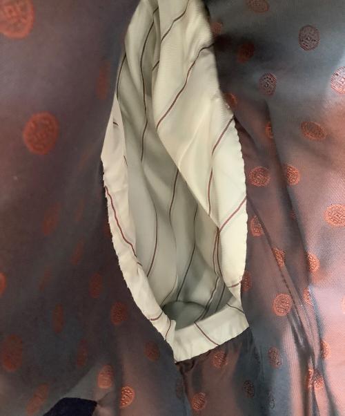 ADJUSTABLE COSTUME（アジャスタブルコスチューム）ADJUSTABLE COSTUME (アジャスタブルコスチューム) MUSHMANS (マッシュマンズ) ダブルジャケット ネイビー サイズ:38の古着・服飾アイテム