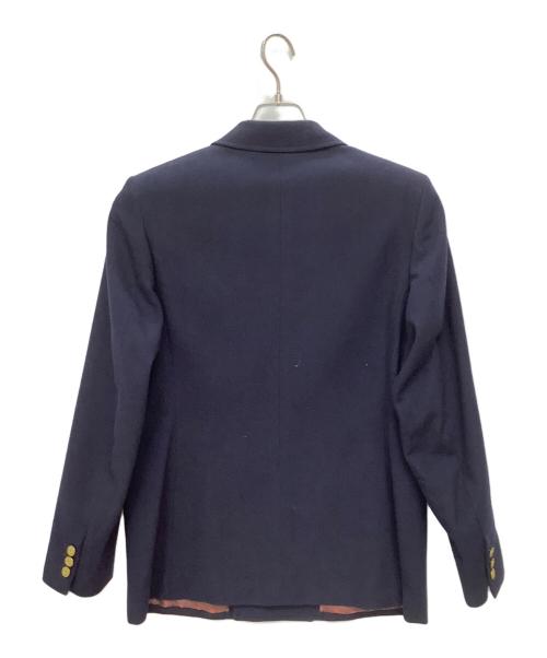 ADJUSTABLE COSTUME（アジャスタブルコスチューム）ADJUSTABLE COSTUME (アジャスタブルコスチューム) MUSHMANS (マッシュマンズ) ダブルジャケット ネイビー サイズ:38の古着・服飾アイテム