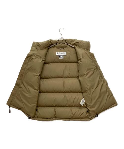 Columbia（コロンビア）Columbia (コロンビア) ダウンベスト カーキ サイズ:Lの古着・服飾アイテム