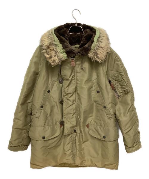 UNITED CARR（ユナイテッドカー）UNITED CARR (ユナイテッドカー) BUZZ RICKSON'S (バズリクソンズ) N-3Bフライトジャケット オリーブ サイズ:Sの古着・服飾アイテム