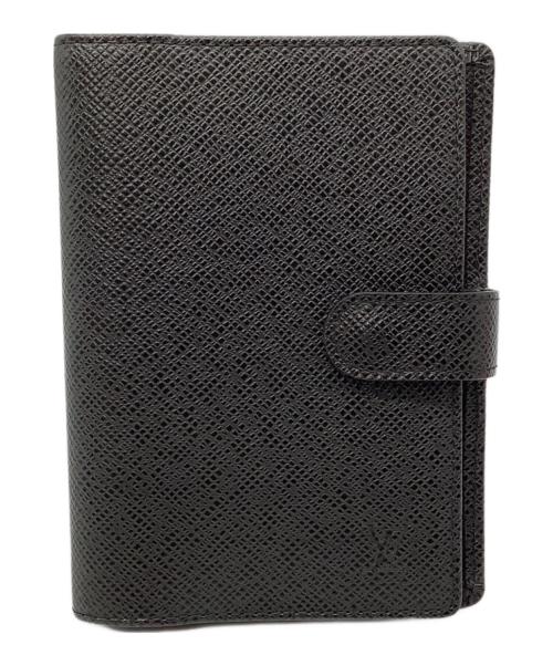 LOUIS VUITTON（ルイ ヴィトン）LOUIS VUITTON (ルイ ヴィトン) タイガ アジェンダPM ブラックの古着・服飾アイテム