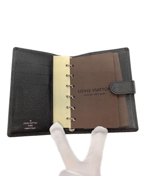 LOUIS VUITTON（ルイ ヴィトン）LOUIS VUITTON (ルイ ヴィトン) タイガ アジェンダPM ブラックの古着・服飾アイテム
