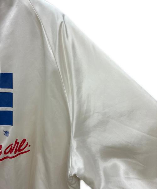 KING LOUIE（キングルイ）KING LOUIE (キングルイ) USA製 ナイロンスタジャン ホワイト サイズ:SIZE XLの古着・服飾アイテム