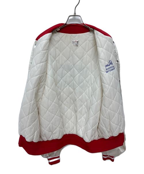 KING LOUIE（キングルイ）KING LOUIE (キングルイ) USA製 ナイロンスタジャン ホワイト サイズ:SIZE XLの古着・服飾アイテム