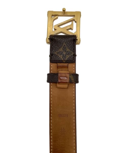 LOUIS VUITTON（ルイ ヴィトン）LOUIS VUITTON (ルイ ヴィトン) サンチュール　モノグラム ブラウン サイズ:85/34の古着・服飾アイテム
