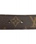 中古・古着 LOUIS VUITTON (ルイ ヴィトン) サンチュール　モノグラム ブラウン サイズ:85/34：22000円