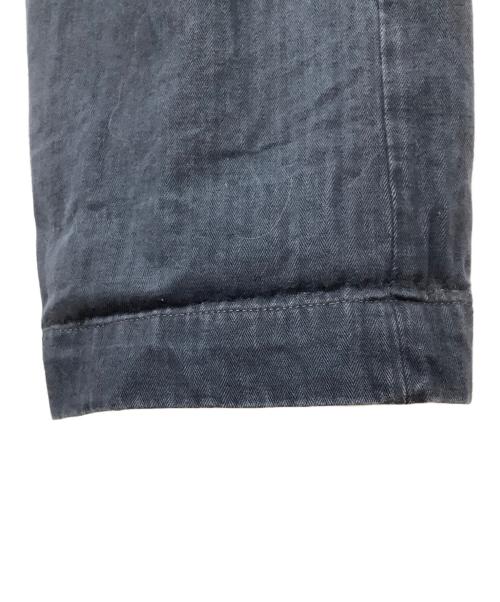RRL（ダブルアールエル）RRL (ダブルアールエル) ヘリンボーンパンツ ネイビー サイズ:34/32の古着・服飾アイテム