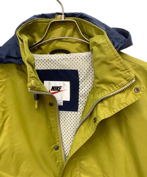 NIKE（ナイキ）NIKE (ナイキ) 90’sアノラックパーカー マスタード×ネイビー サイズ:Mの古着・服飾アイテム
