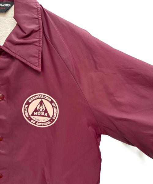 SPORTS MASTER（スポーツマスター）SPORTS MASTER (スポーツマスター) USA製 コーチジャケット ワインレッド サイズ:SIZE Sの古着・服飾アイテム