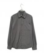 MAMMUTマムート）の古着「マウンテン ロングスリーブ シャツ」｜ライトグレー