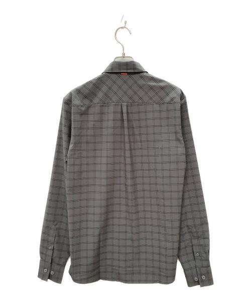 MAMMUT（マムート）MAMMUT (マムート) マウンテン ロングスリーブ シャツ ライトグレー サイズ:EUROPE　Sの古着・服飾アイテム