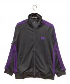 Needlesニードルズ）の古着「トラックジャケット」｜ブラック×パープル