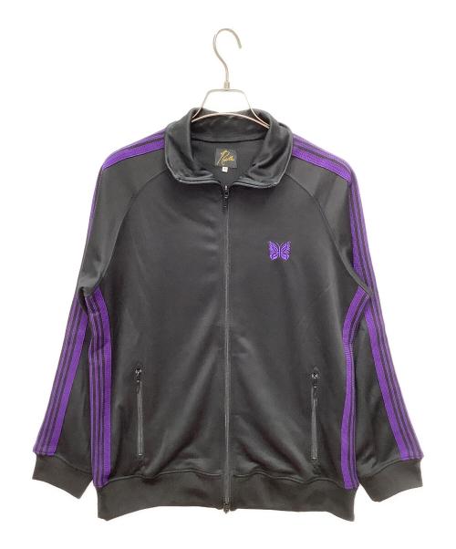Needles（ニードルズ）Needles (ニードルズ) トラックジャケット ブラック×パープル サイズ:Sの古着・服飾アイテム