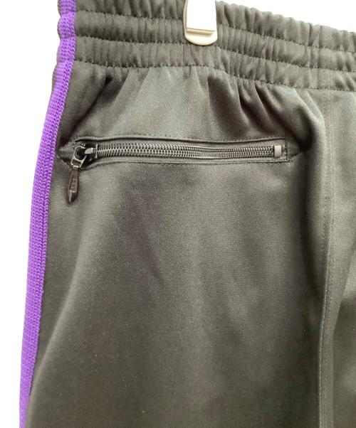 Needles（ニードルズ）Needles (ニードルズ) トラックパンツ ブラック×パープル サイズ:Sの古着・服飾アイテム