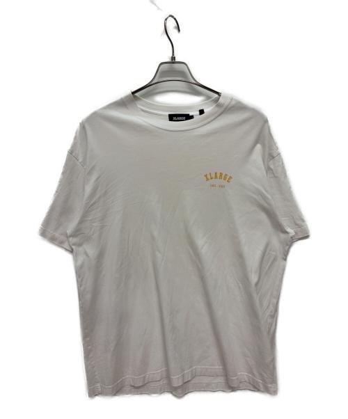 X-LARGE（エクストララージ）X-LARGE (エクストララージ) プリントTシャツ ホワイト サイズ:Lの古着・服飾アイテム