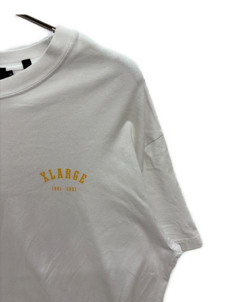 X-LARGE（エクストララージ）X-LARGE (エクストララージ) プリントTシャツ ホワイト サイズ:Lの古着・服飾アイテム