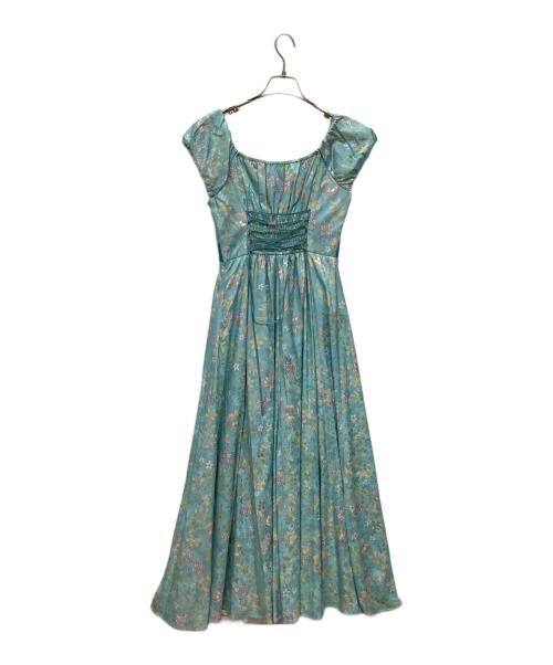 SECRET HONEY（シークレットハニー）SECRET HONEY (シークレットハニー) DISNEY (ディズニー) ジゼルカーテンワンピース -魔法にかけられて- スカイブルー サイズ:2 未使用品の古着・服飾アイテム