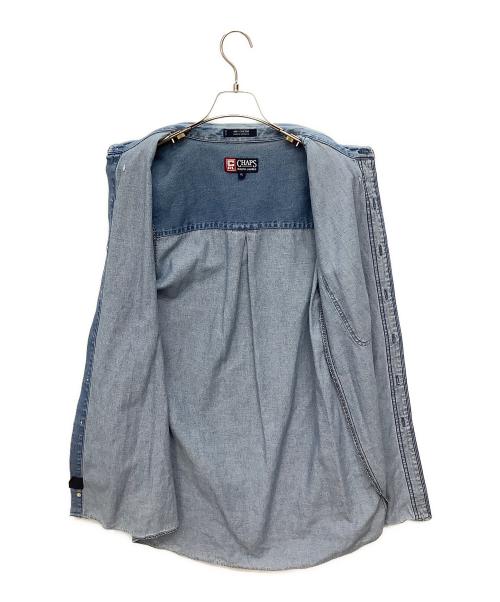 CHAPS RALPH LAUREN（チャップス ラルフローレン）CHAPS RALPH LAUREN (チャップス ラルフローレン) デニムシャツ インディゴ サイズ:XLの古着・服飾アイテム