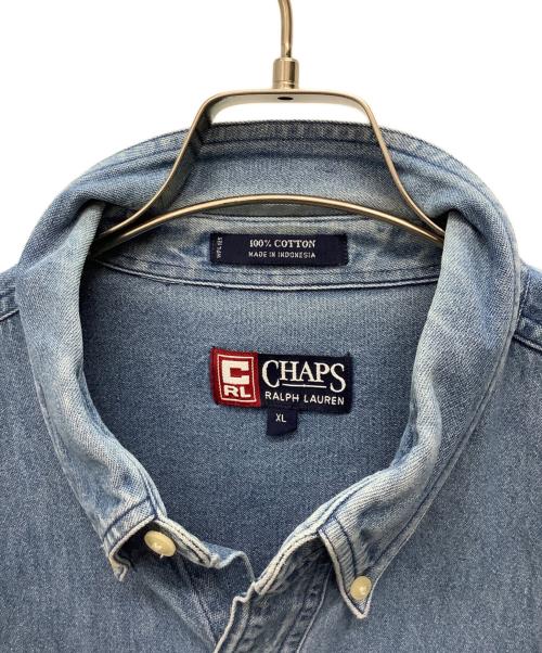 CHAPS RALPH LAUREN（チャップス ラルフローレン）CHAPS RALPH LAUREN (チャップス ラルフローレン) デニムシャツ インディゴ サイズ:XLの古着・服飾アイテム