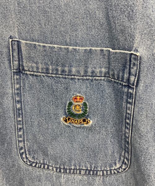 CHAPS RALPH LAUREN（チャップス ラルフローレン）CHAPS RALPH LAUREN (チャップス ラルフローレン) デニムシャツ インディゴ サイズ:XLの古着・服飾アイテム