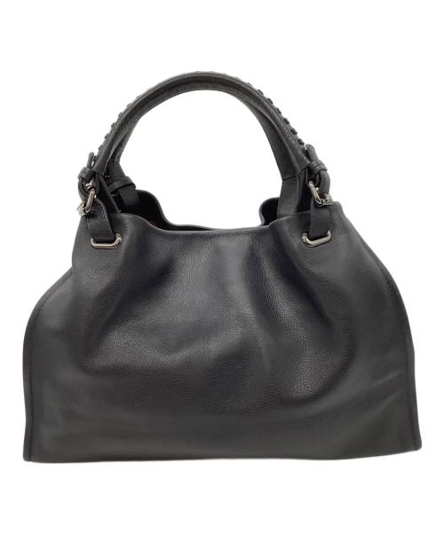 土屋鞄（ツチヤカバン）土屋鞄 (ツチヤカバン) クラルテアークキャリートートバッグ ブラックの古着・服飾アイテム