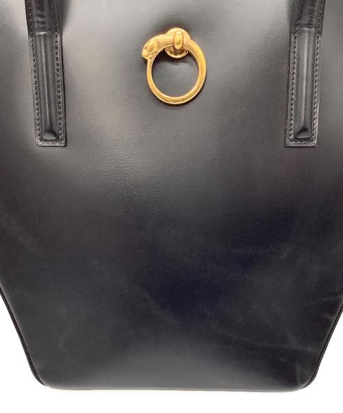 Cartier（カルティエ）Cartier (カルティエ) パンテール トートバッグ ブラックの古着・服飾アイテム
