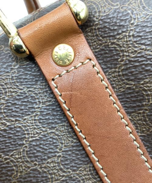 CELINE（セリーヌ）CELINE (セリーヌ) ミニボストンバッグ ブラウンの古着・服飾アイテム