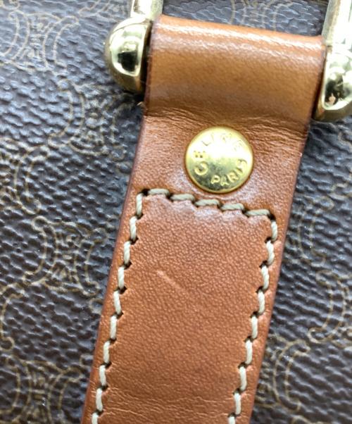 CELINE（セリーヌ）CELINE (セリーヌ) ミニボストンバッグ ブラウンの古着・服飾アイテム