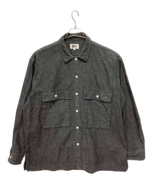 Pilgrim Surf+Supply（ピルグリム サーフサプライ）Pilgrim Surf+Supply (ピルグリム サーフサプライ) シャツジャケット グレー サイズ:XLの古着・服飾アイテム