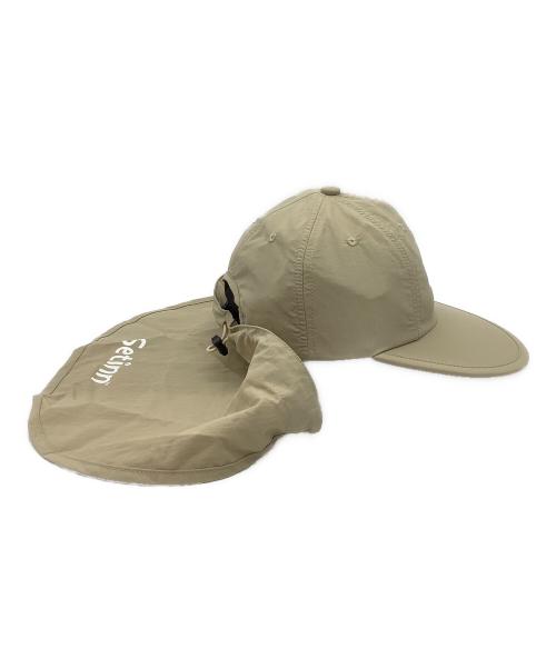 SETINN（セットイン）SETINN (セットイン) サンシールドキャップ アイボリーの古着・服飾アイテム