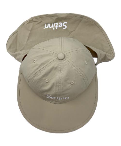 SETINN（セットイン）SETINN (セットイン) サンシールドキャップ アイボリーの古着・服飾アイテム
