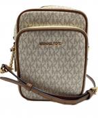 MICHAEL KORSマイケル・コース）の古着「ショルダーバッグ」｜アイボリー×ブラウン