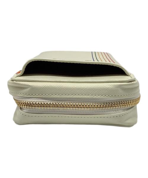 CASTELBAJAC（カステルバジャック）CASTELBAJAC (カステルバジャック) スマホショルダーバッグ ホワイトの古着・服飾アイテム