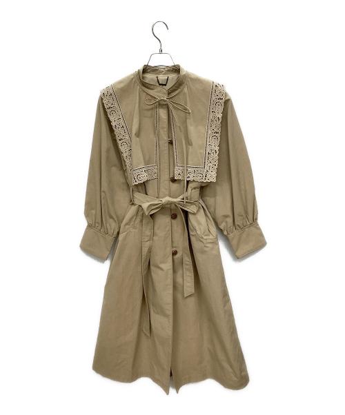 Lily Brown（リリーブラウン）Lily Brown (リリーブラウン) スプリングコート ベージュ サイズ:ONE　SIZEの古着・服飾アイテム