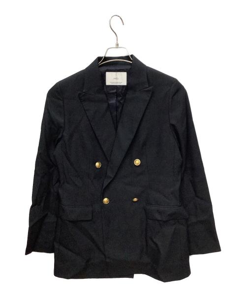 INED（イネド）INED (イネド) ダブルジャケット ネイビー サイズ:11の古着・服飾アイテム