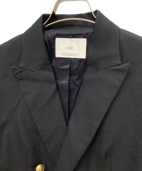 INED（イネド）INED (イネド) ダブルジャケット ネイビー サイズ:11の古着・服飾アイテム