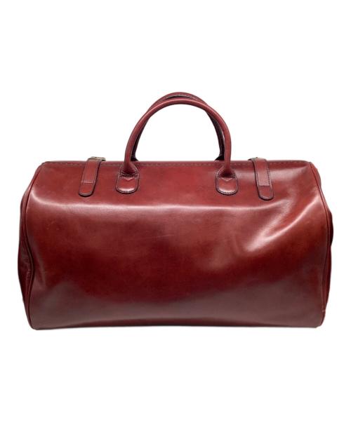 GRANDEE（グランディー）GRANDEE (グランディー) レザーボストンバッグ ブラウンの古着・服飾アイテム