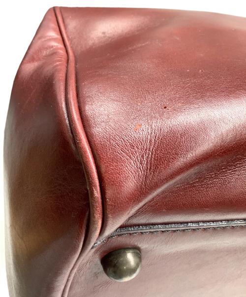 GRANDEE（グランディー）GRANDEE (グランディー) レザーボストンバッグ ブラウンの古着・服飾アイテム