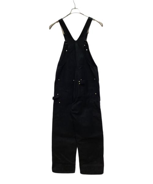 CarHartt（カーハート）CarHartt (カーハート) ダブルニーオーバーオール ブラック サイズ:34×32の古着・服飾アイテム