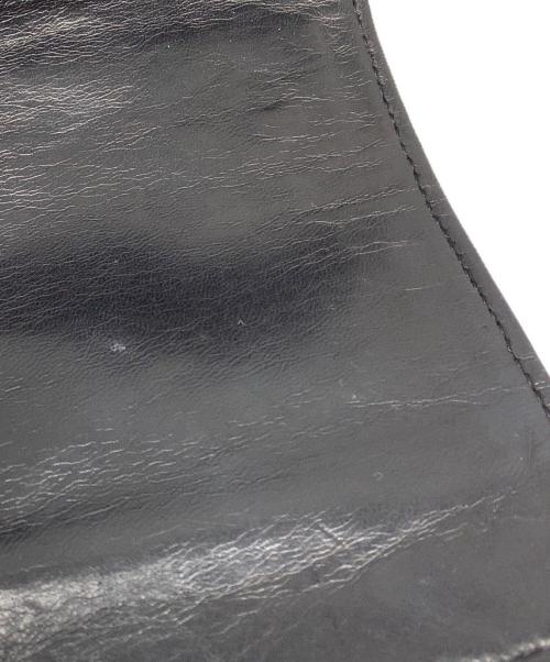 BALLY（バリー）BALLY (バリー) レザーショルダーバッグ ブラックの古着・服飾アイテム