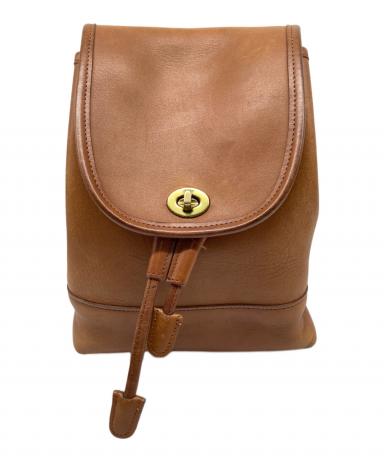 中古・古着通販】OLD COACH (オールドコーチ) リュック キャメル