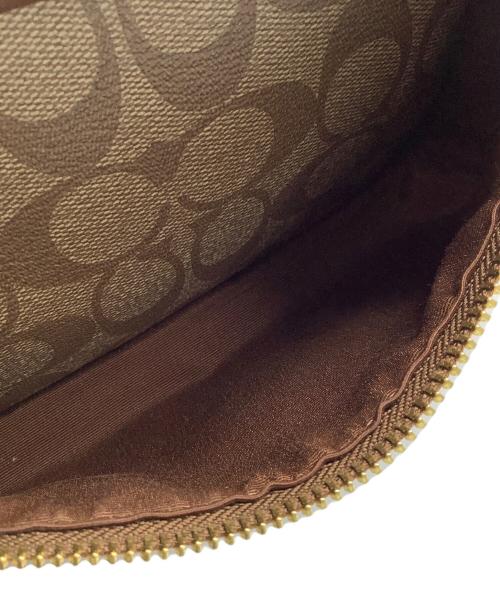 COACH（コーチ）COACH (コーチ) リュック ベージュ×ブラウンの古着・服飾アイテム